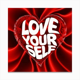 Love Yourself 1 Canvas Print