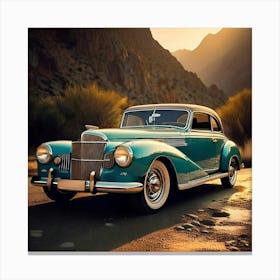 Firefly Timeless Elegance Of A Classic Vintage Car 88781 (4) Canvas Print