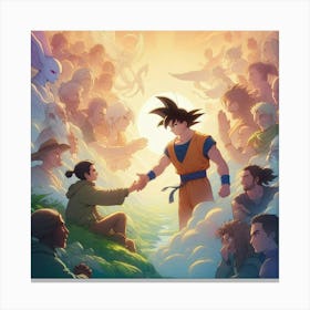 Dragon Ball Z 2 Canvas Print