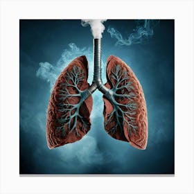 Lungs Stock Videos & Royalty-Free Footage 25 Canvas Print