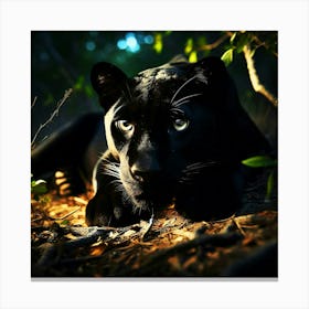 Wild Animal Creative Portrait 158 Canvas Print