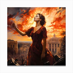 The Argentinian 2 Canvas Print