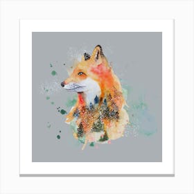 Fox.2 Canvas Print