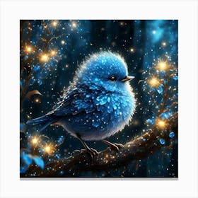 Blue Bird Canvas Print