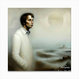 Man In A White Coat Canvas Print