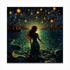 Mermaid 3 Canvas Print