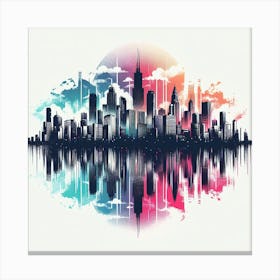 New York City Skyline 20 Canvas Print