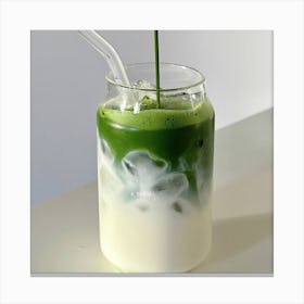 Matcha Green Tea Canvas Print