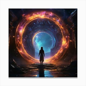 Portal To The Universe Canvas Print