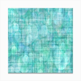 Blue Bokeh Canvas Print