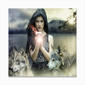 Wolf Spirit 1 Canvas Print