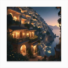 Positano 3 Canvas Print