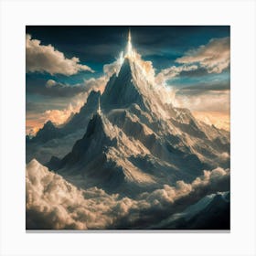 Sky Above The Clouds Canvas Print