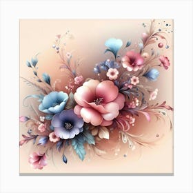 Floral Painting 2 Canvas Print