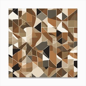 Abstract Geometric Pattern 27 Canvas Print