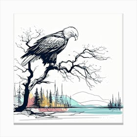 Wild Bird Artwork 26 Canvas Print