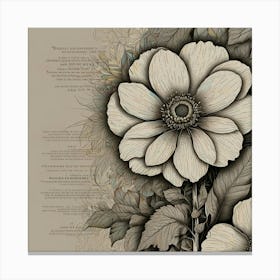 Anemones Canvas Print