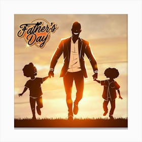 Father'S Day Canvas Print