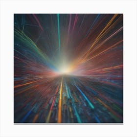 Abstract Space Background 6 Canvas Print