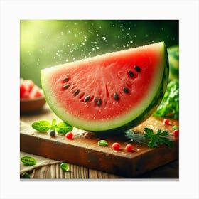 Watermelon 1 Canvas Print