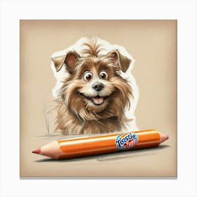 Kool-Aid Dog Canvas Print