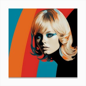 Mod Girl 6 Canvas Print