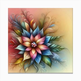 Colorful Flower Canvas Print