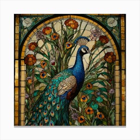 Peacock 14 Canvas Print