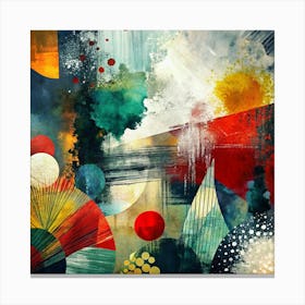 Abstract Painting 58 Canvas Print