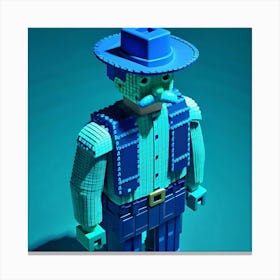 Lego Cowboy 1 Toile