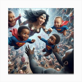 Wonder Woman Canvas Print