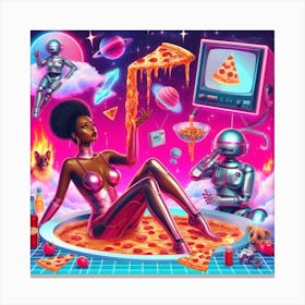 Pizza Pizza Pizza Canvas Print