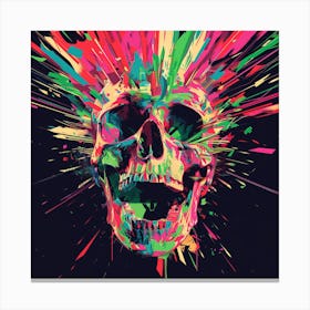 Skull Painting 37 Canvas Print