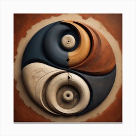 Ying Yang Canvas Print