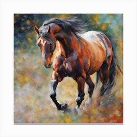 Horse Galloping 16 Canvas Print