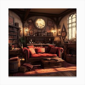 Living Room Canvas Print