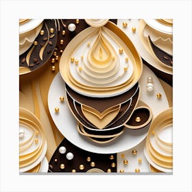 3d Coffee Cup 1 Canvas Print