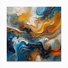 Abstract Painting 6 Canvas Print