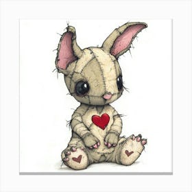 Little Bunny Canvas Print