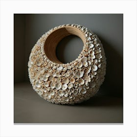 Shell Bowl Canvas Print