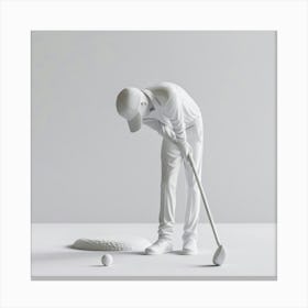 Golfer Canvas Print