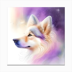 Beautiful Dog Canvas Print