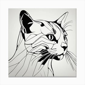 Siamese Cat Canvas Print