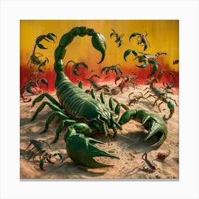 Scorpions Canvas Print