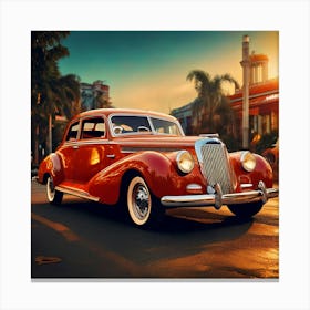 Firefly Clasic Car 11424 (4) Canvas Print