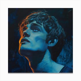 'The Boy In Blue' Canvas Print