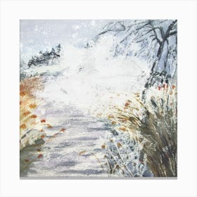 Winter Walk Canvas Print