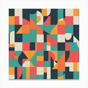 Abstract Geometric Pattern 6 Canvas Print