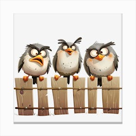 Angry Birds 1 Canvas Print