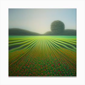 Open Field Canvas Print